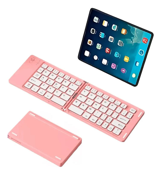 Teclado Inalambrico Plegable + Soporte para teléfono Gratis