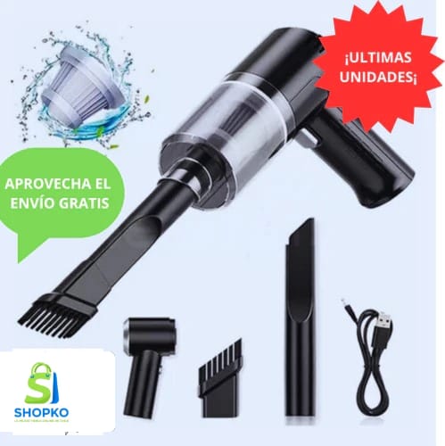 Mini Aspiradora TurboClean PORTATIL