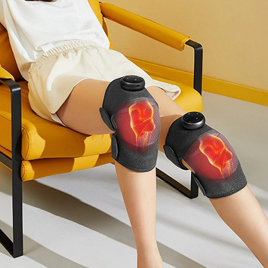 MASAJEADOR DE RODILLAS CON CALOR