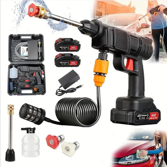 HIDROLAVADORA PORTATIL JETCLEAN PRO CON 2 BATERIA 98v