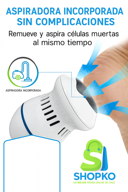 MAQUINA SACA CALLOS RECARGABLE