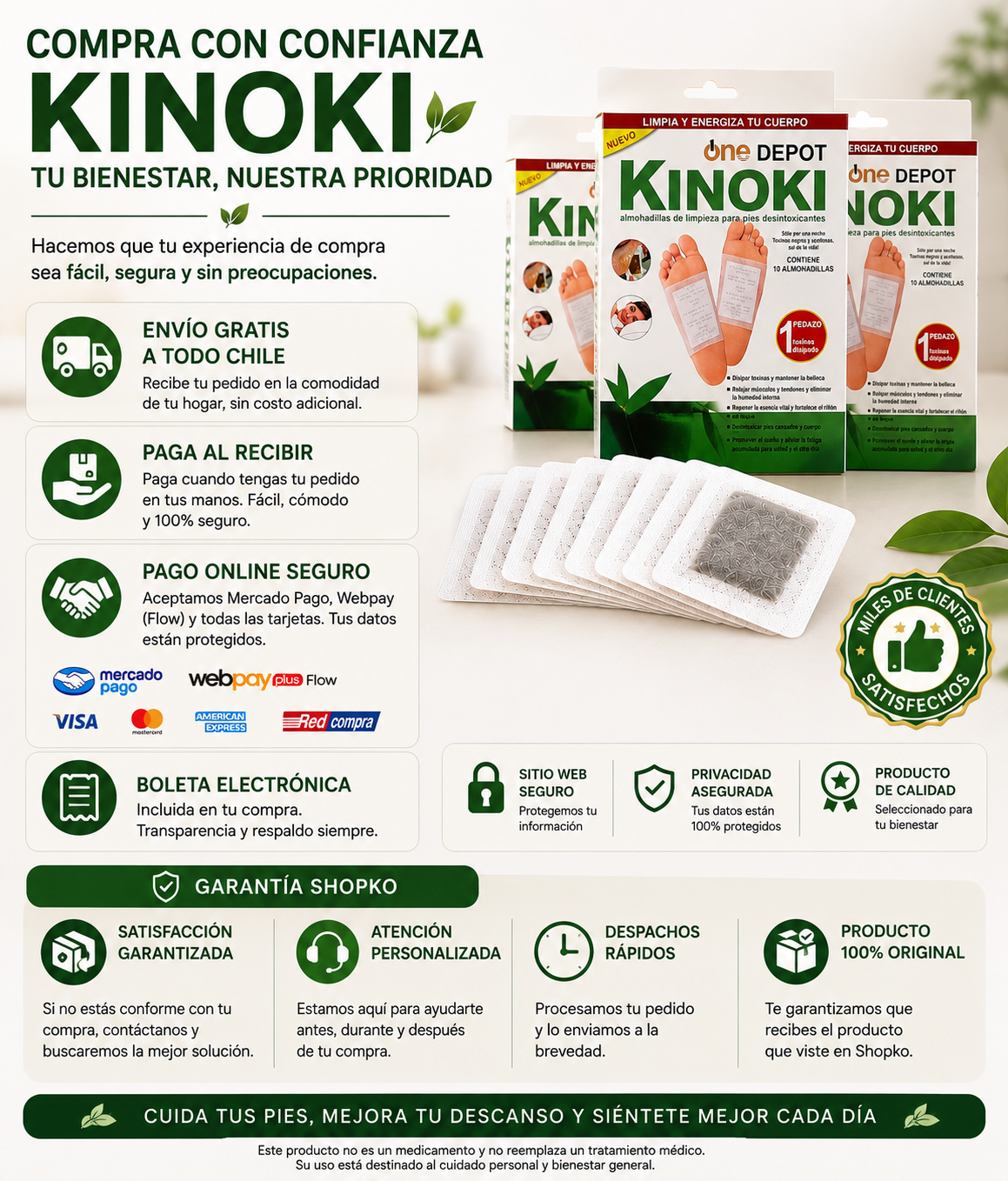 KINOKI - Compra y confianza